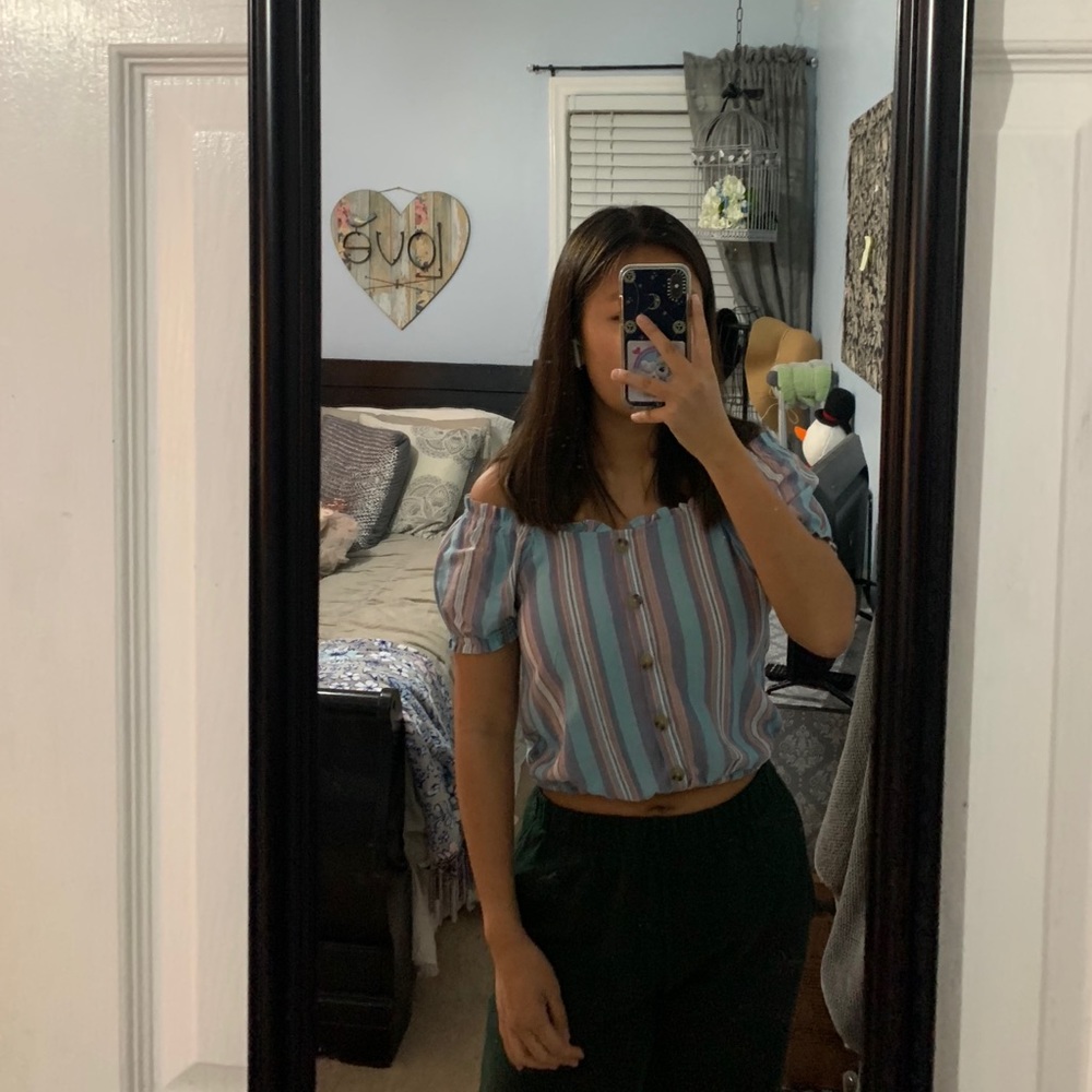 Off the shoulder top